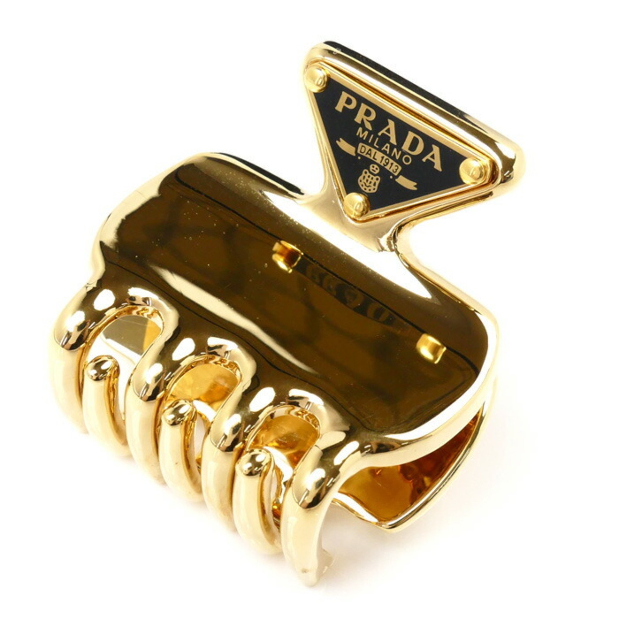 PRADA Prada Metal Triangle Plate Hair Clip Barrette 1IF087_2BA6_F0056 Women's