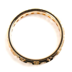 TIFFANY&Co. Tiffany K18PG Pink Gold T True Narrow Ring, Size 16.5, 3.5g, Women's