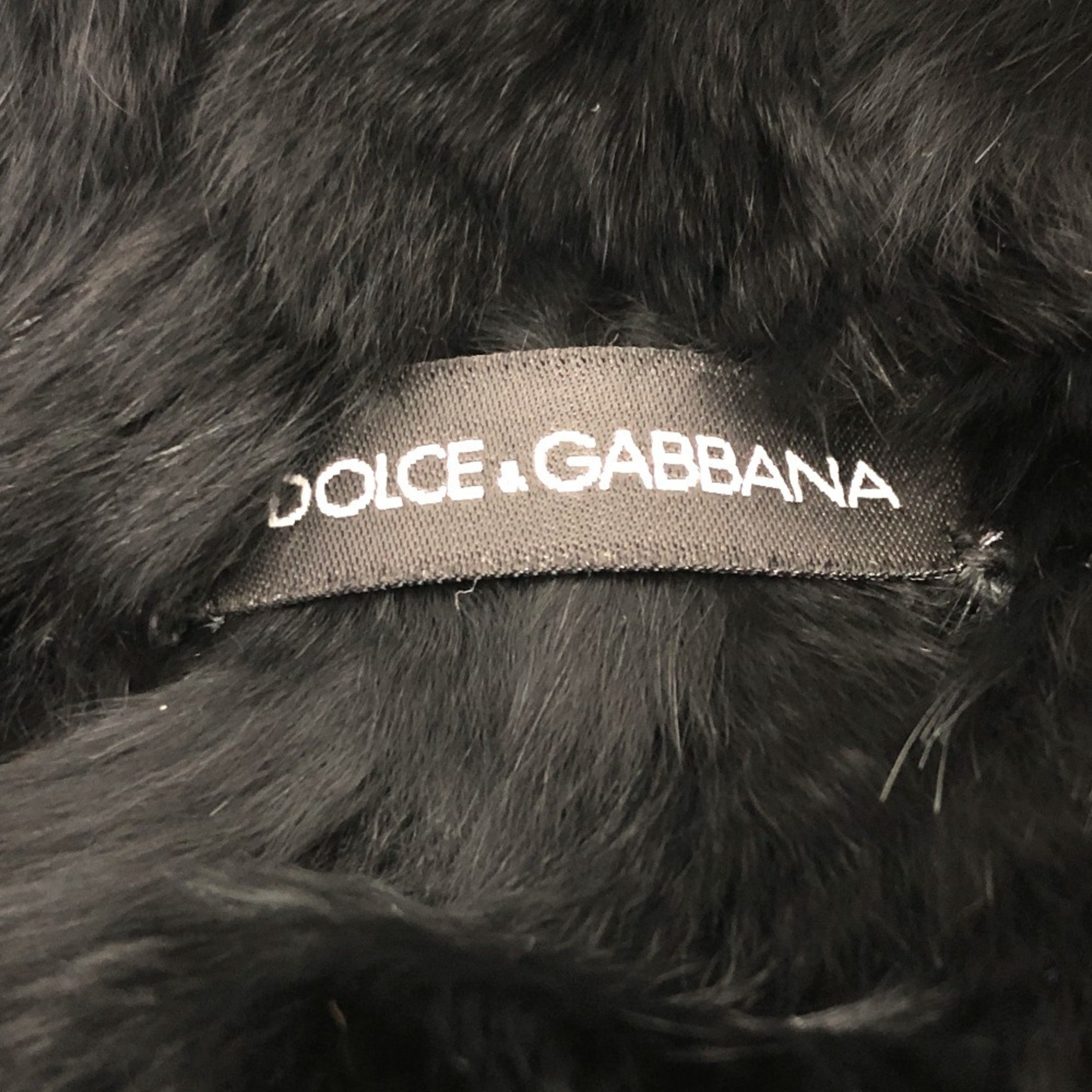 Dolce & Gabbana DOLCE&GABBANA Lapin Accessories Scarf Women's Black