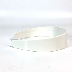 CELINE Headband, Hair, Plastic, Women's, White