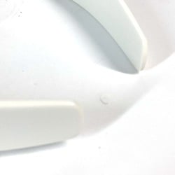 CELINE Headband, Hair, Plastic, Women's, White