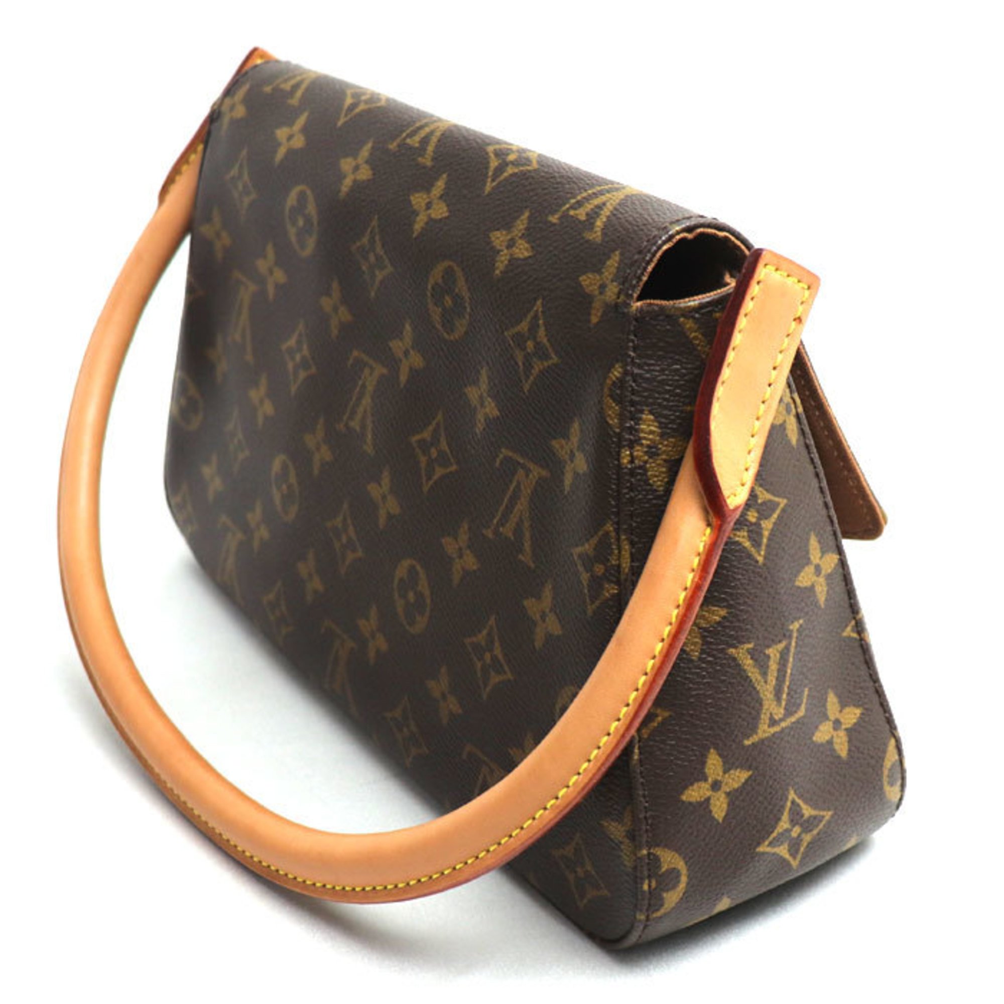 LOUIS VUITTON Louis Vuitton Looping Shoulder Bag Monogram M51147 Women's