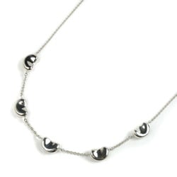 TIFFANY&Co. Tiffany Silver 925 Beans Necklace 14.5g 42cm Women's