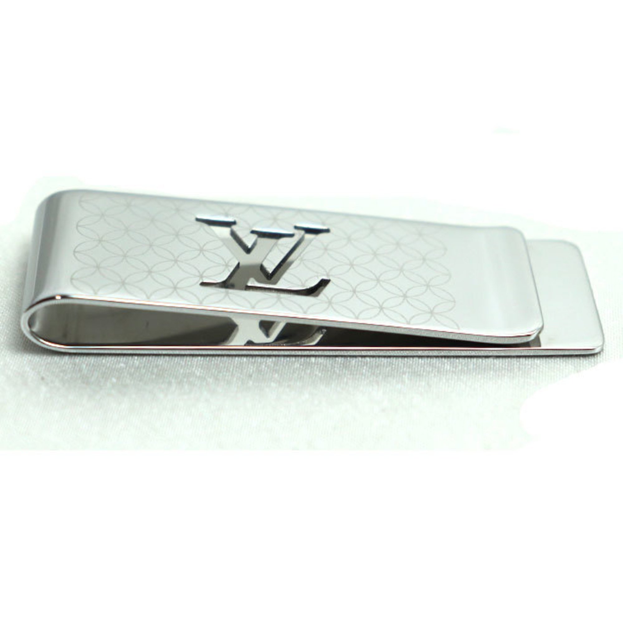 LOUIS VUITTON Louis Vuitton Bill Clip Champs Elysees Money M65041 25.1g Unisex