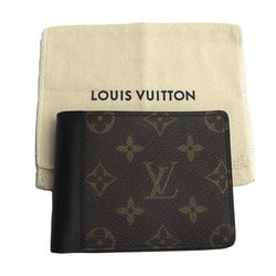 LOUIS VUITTON Louis Vuitton Portefeuille Multiple Bi-fold Wallet Monogram Macassar M69408 Men's