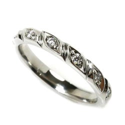 Chaumet Pt950 Platinum Torsade 8P Diamond Ring 082724 Size 6 46 3.6g Women's