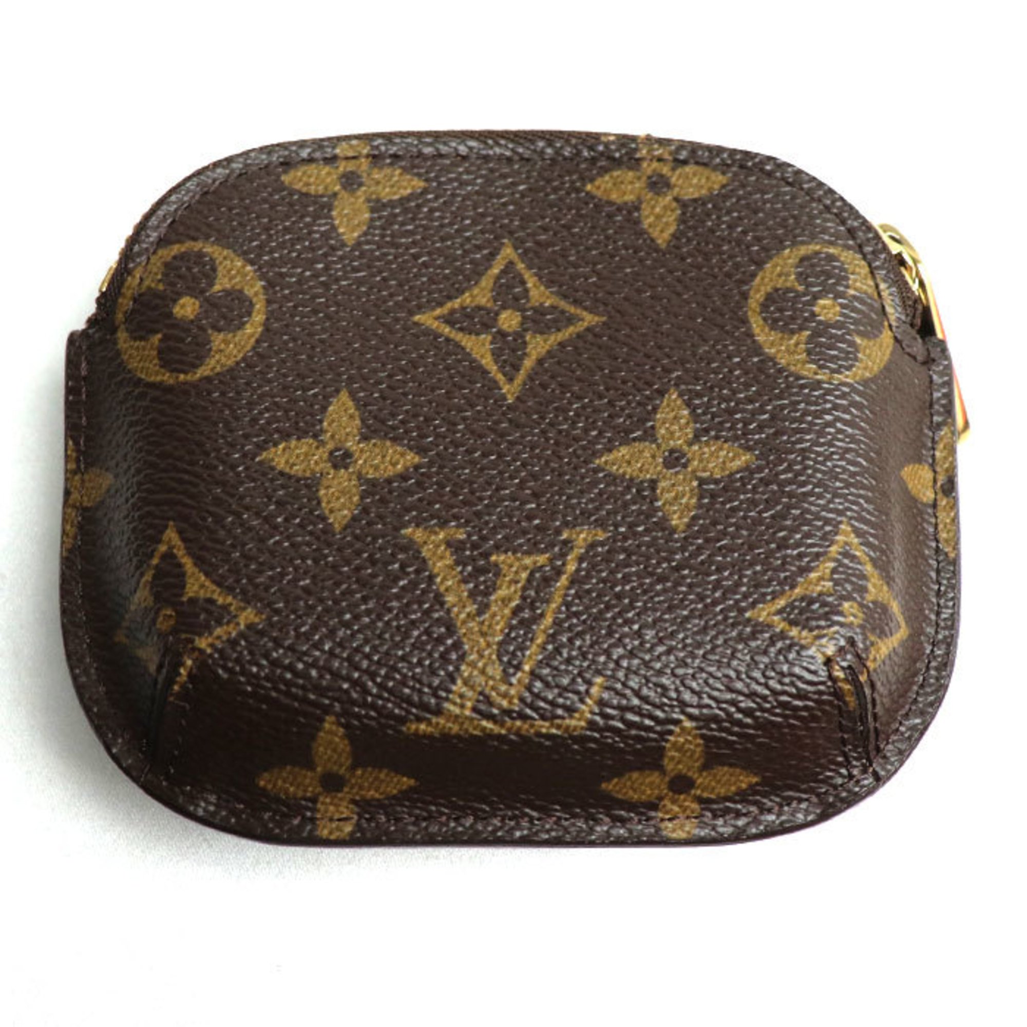 LOUIS VUITTON Louis Vuitton Portemonnay Schilling Coin Case Brown M60025 Women's