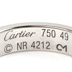 CARTIER Cartier K18WG White Gold Love 1P Diamond Ring B4050549 Size 9 49 4.3g Women's