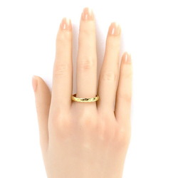 CHANEL K18YG Yellow Gold Coco Crush Ring J11794 Size 22 63 4.6g Unisex