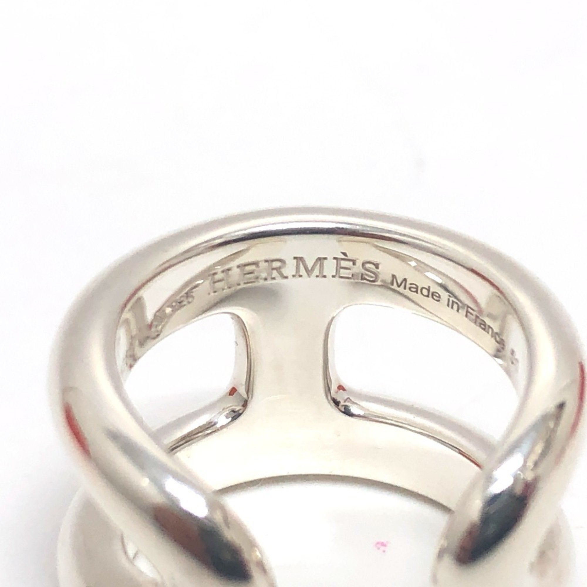 HERMES Hermes Osmos PM Ring, Accessory, SV925, Women's, Silver