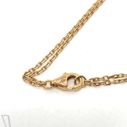 CARTIER Cartier Love Circle Diamond Necklace Accessory K18PG Ladies Gold