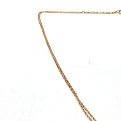 CARTIER Cartier Love Circle Diamond Necklace Accessory K18PG Ladies Gold