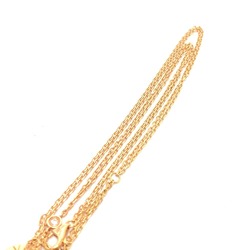 CARTIER Cartier Love Circle Diamond Necklace Accessory K18PG Ladies Gold