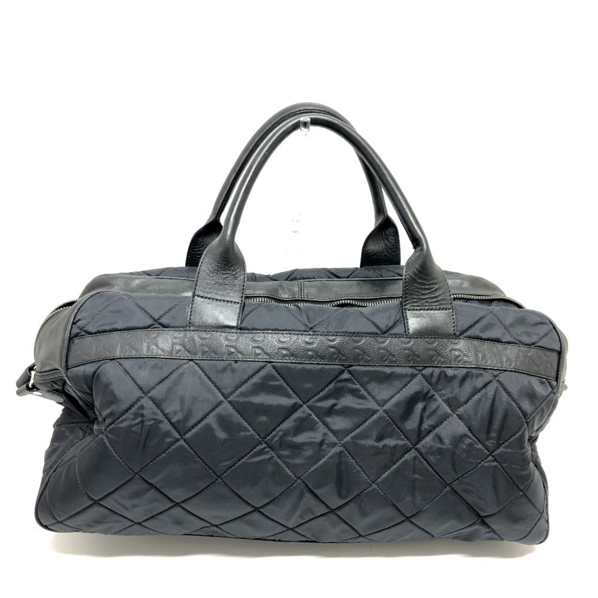 DOLCE&GABBANA Dolce & Gabbana Quilted Bag Boston Nylon Men's Black