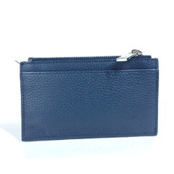 Christian Dior Dior Wallet Coin Purse Bicolor Atelier Fragment Case Wallet/Coin Leather Men's Women's Navy