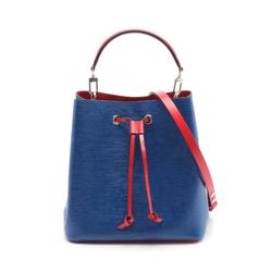 Louis Vuitton NeoNoe Epi Handbag Bag Leather Women's Blue Green Red M55395