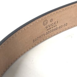 GUCCI 307971 W Chain Belt Suede Women's Beige