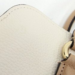 Coach Handbag Channing Carryall 76089 Ivory White Beige Leather Shoulder Bag Bicolor Women's COACH