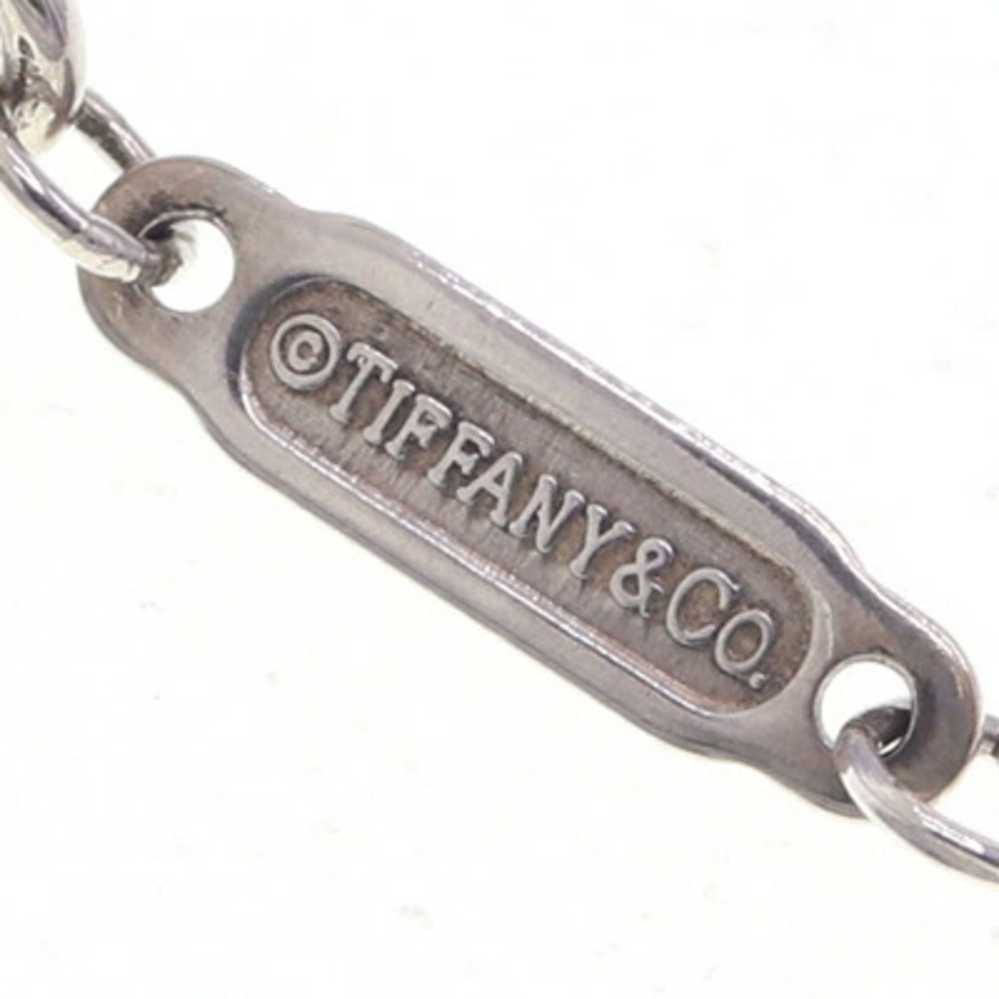 Tiffany Necklace Infinity SV Sterling Silver 925 Pendant Choker Women's TIFFANY & CO