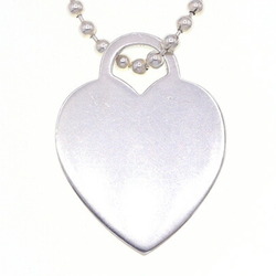 Tiffany Necklace Return to Heart Tag SV Sterling Silver 925 Pendant Long Ball Chain Women's TIFFANY & CO