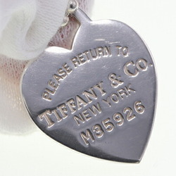 Tiffany Necklace Return to Heart Tag SV Sterling Silver 925 Pendant Long Ball Chain Women's TIFFANY & CO