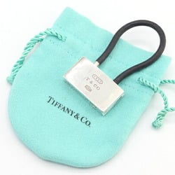 Tiffany Key Ring 1837 SV Sterling Silver 925 Rubber Holder Keys Women Men TIFFANY & CO