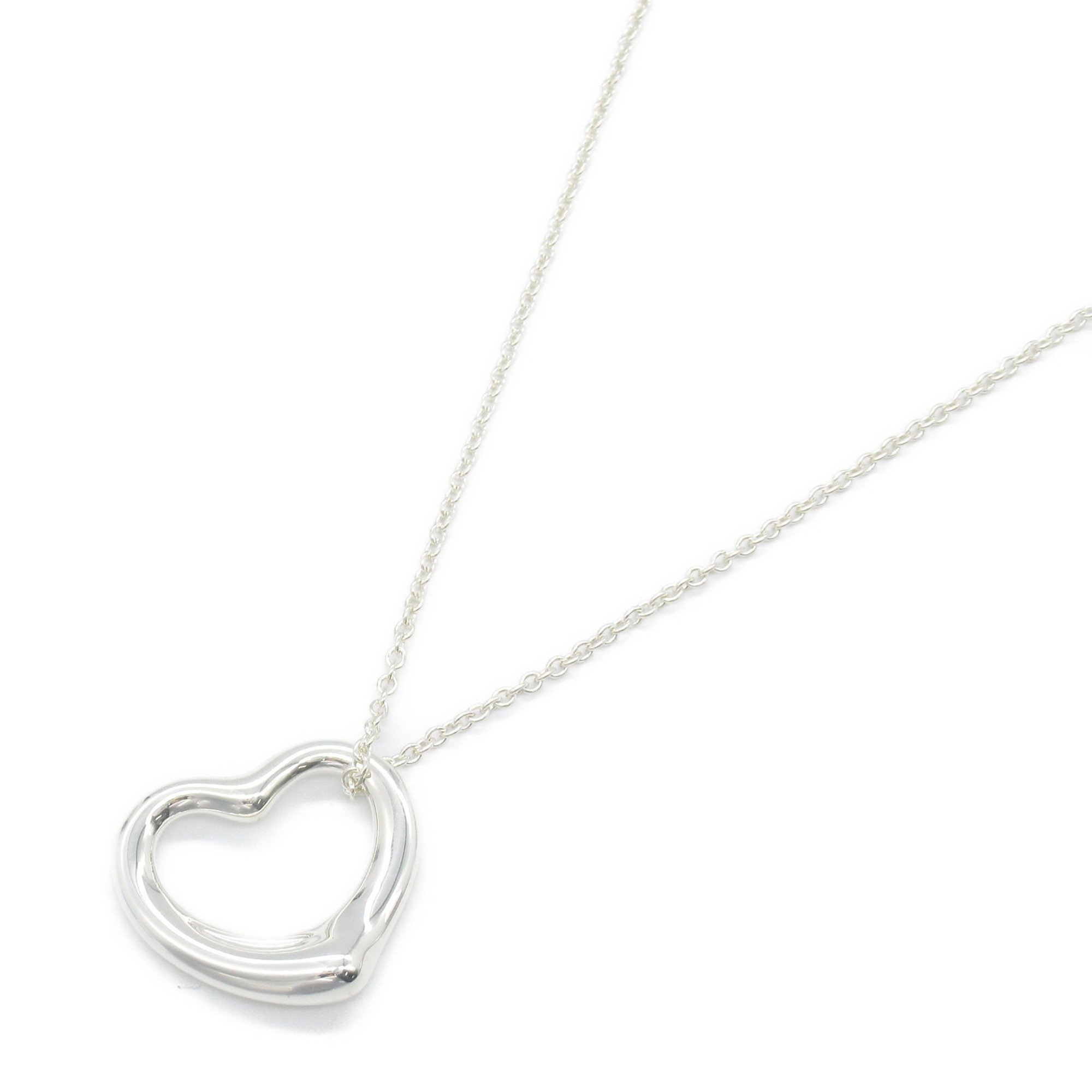 Tiffany & Co. Heart Necklace, Silver 925, Women's,