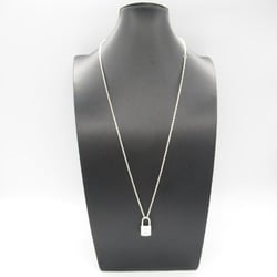 Louis Vuitton LOUIS VUITTON Lockit Learn Necklace Silver 925 Men's Women's D03273