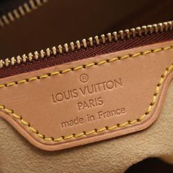 Louis Vuitton LOUIS VUITTON Looping GM Monogram Shoulder Bag Coated Canvas Leather Women's Brown M51145