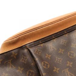 Louis Vuitton Montsouris GM Monogram Rucksack Backpack Bag Coated Canvas Leather Women's Brown M51135