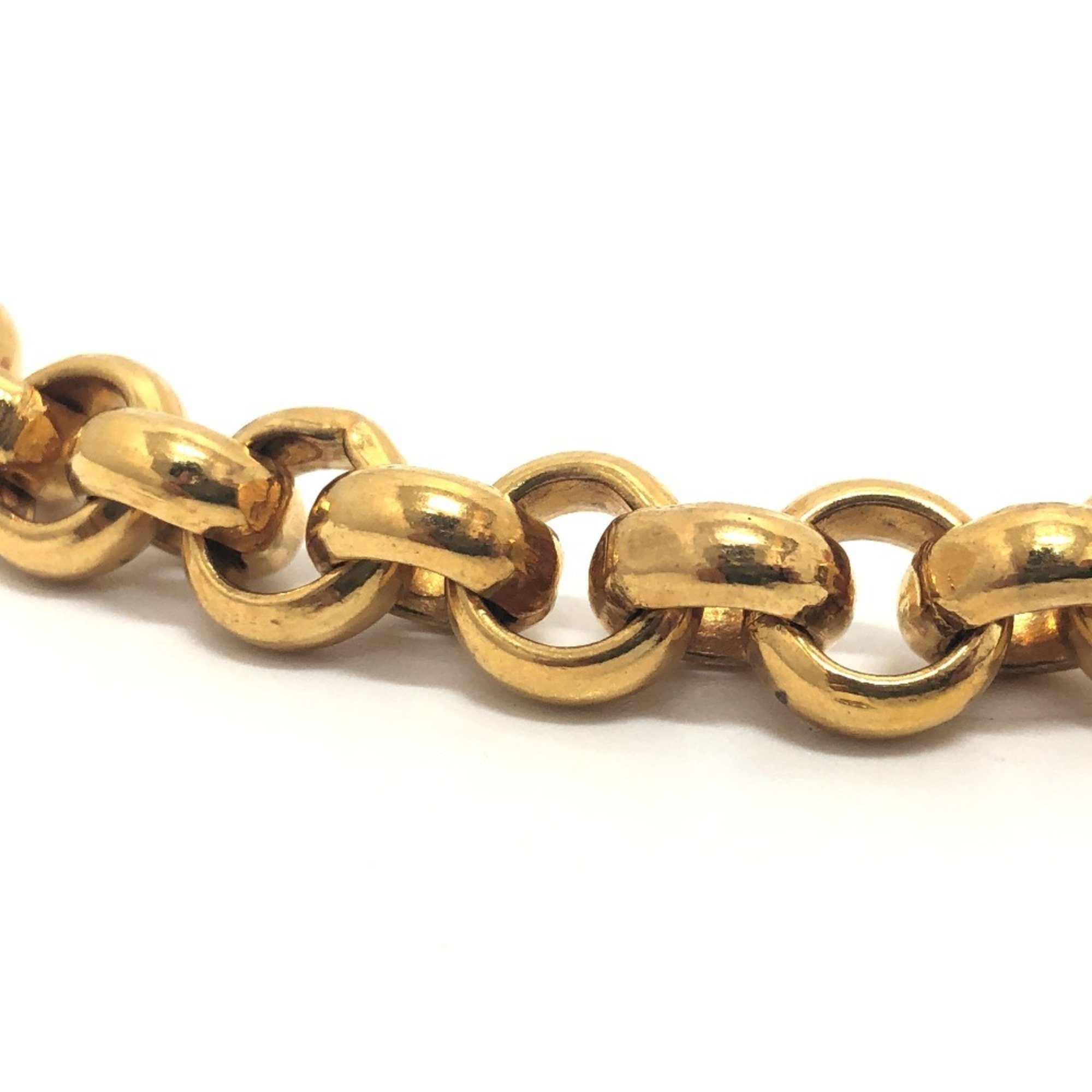 CHANEL Coco Mark Chain Belt Accessory Metal Women's Gold