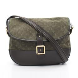 Louis Vuitton LOUIS VUITTON Bélanger Monogram TST Khaki Shoulder Bag Canvas Leather Women's M92673