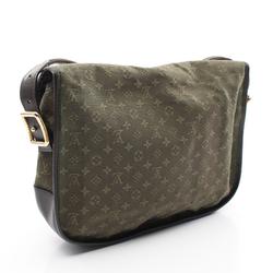 Louis Vuitton LOUIS VUITTON Bélanger Monogram TST Khaki Shoulder Bag Canvas Leather Women's M92673