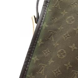 Louis Vuitton LOUIS VUITTON Bélanger Monogram TST Khaki Shoulder Bag Canvas Leather Women's M92673