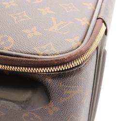 Louis Vuitton Pegasus 55 Monogram Carry Bag, Coated Canvas, Leather, Men's, Women's, Brown, M23294