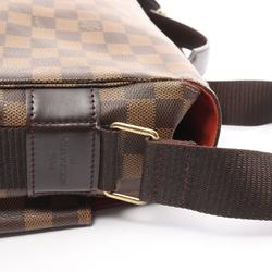 Louis Vuitton Broadway Damier Ebene Shoulder Bag Coated Canvas Leather Men's Women's Brown N42270