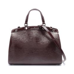 Louis Vuitton LOUIS VUITTON MM Epi Electric Pruny Handbag Bag Patent Leather Women's Bordeaux M40485