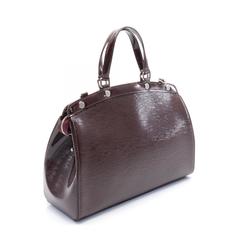 Louis Vuitton LOUIS VUITTON MM Epi Electric Pruny Handbag Bag Patent Leather Women's Bordeaux M40485