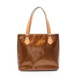 Louis Vuitton Houston Monogram Vernis Tote Bag Leather Women's Brown M91122