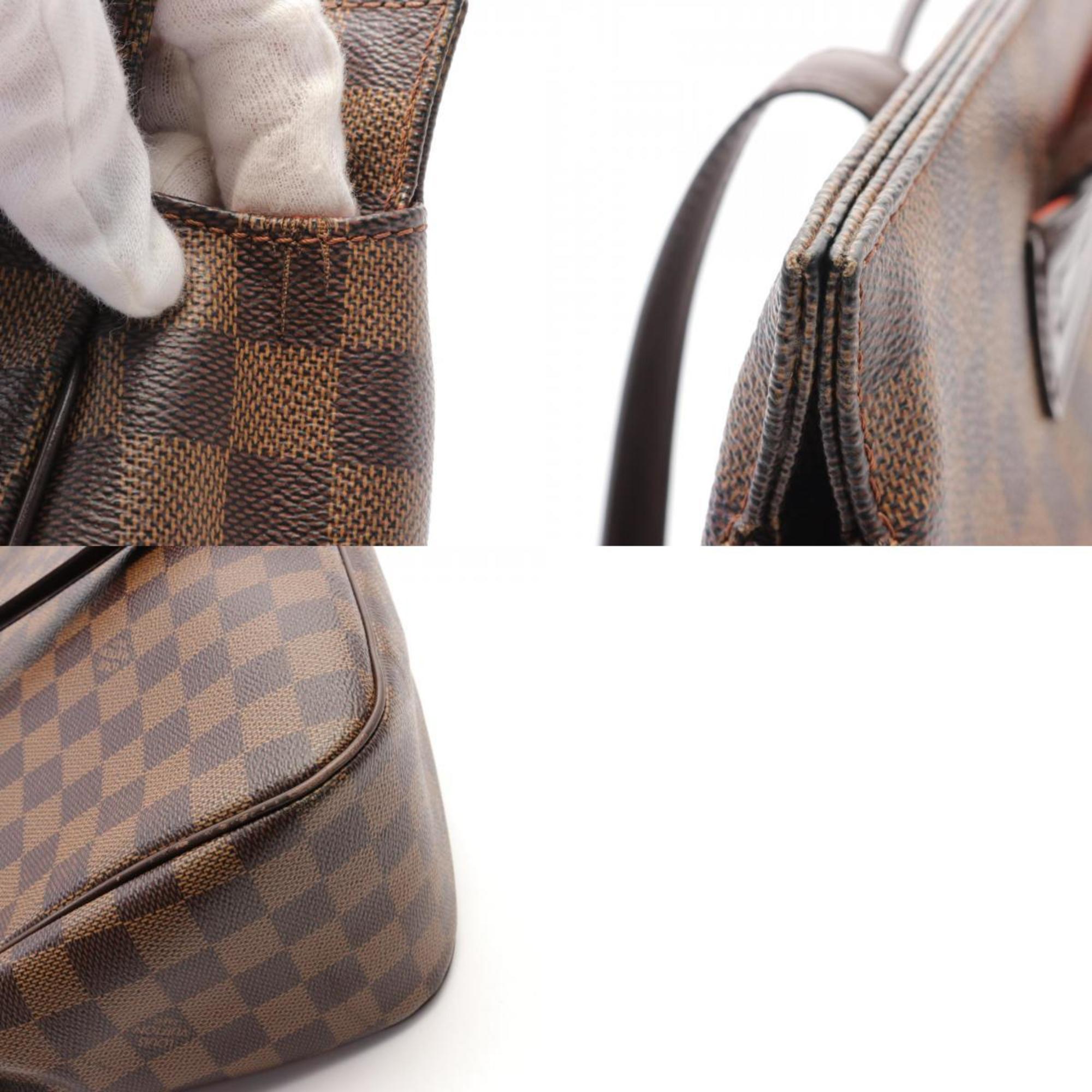 Louis Vuitton LOUIS VUITTON Parioli PM Tote Bag Coated Canvas Leather Damier Women's Brown N51123