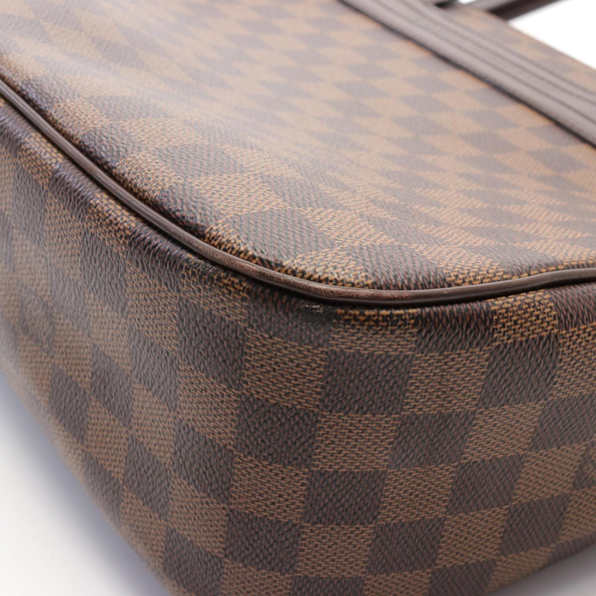 Louis Vuitton LOUIS VUITTON Parioli PM Tote Bag Coated Canvas Leather Damier Women's Brown N51123