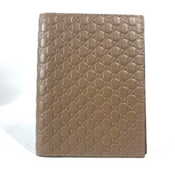 GUCCI 346079 Guccissima Business Card Holder/Card Case Passport Leather Men's Brown