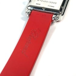 Chopard 27 8896-402 Happy Sport BE HAPPY 3P Diamond Watch Rubber Ladies Red