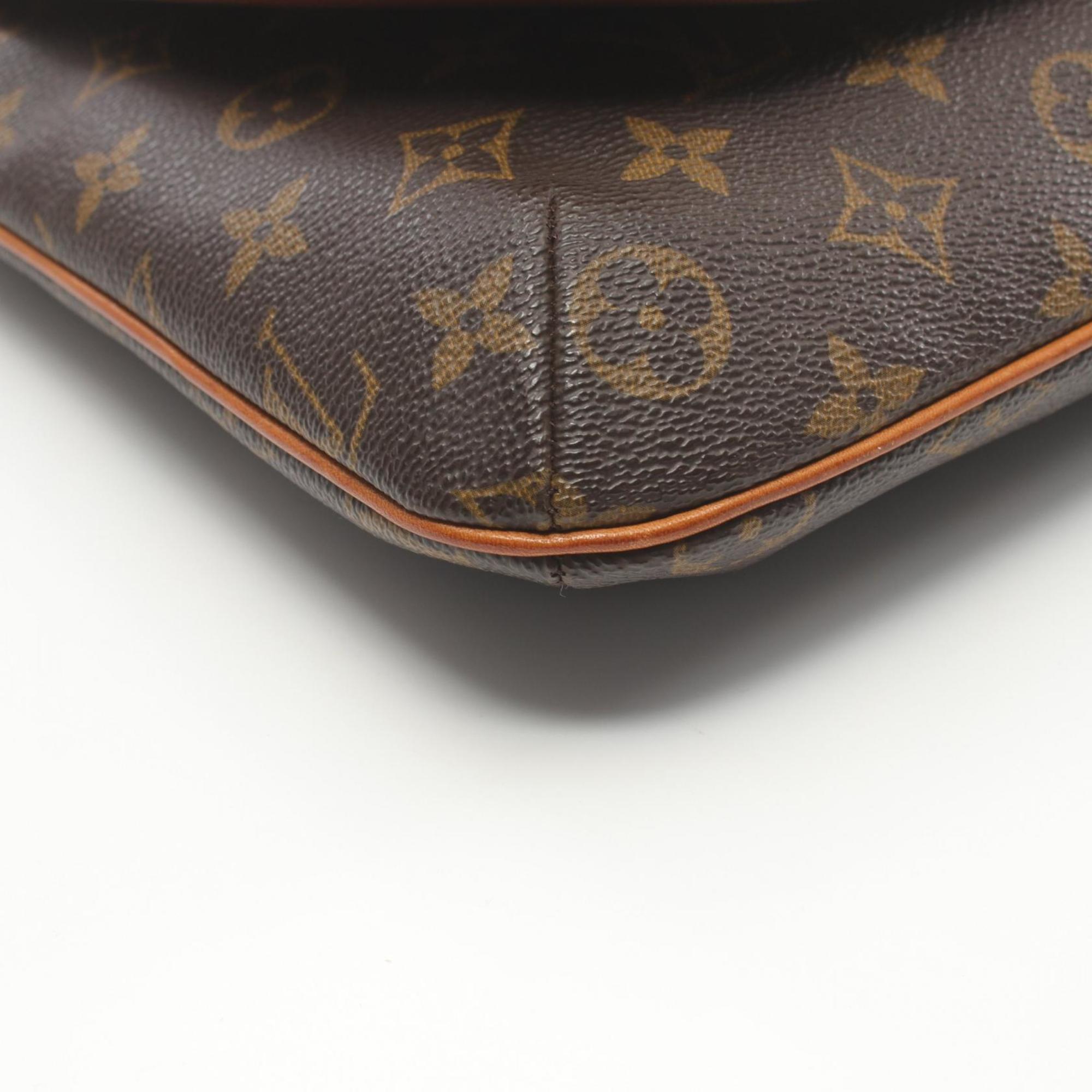 Louis Vuitton Musette Salsa Short Strap Monogram Shoulder Bag, Coated Canvas, Leather, Women's, Brown, M51258