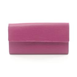 Louis Vuitton LOUIS VUITTON Portefeuille Sarah Epi Fuchsia Bi-fold Long Wallet Leather Women's Pink M60317