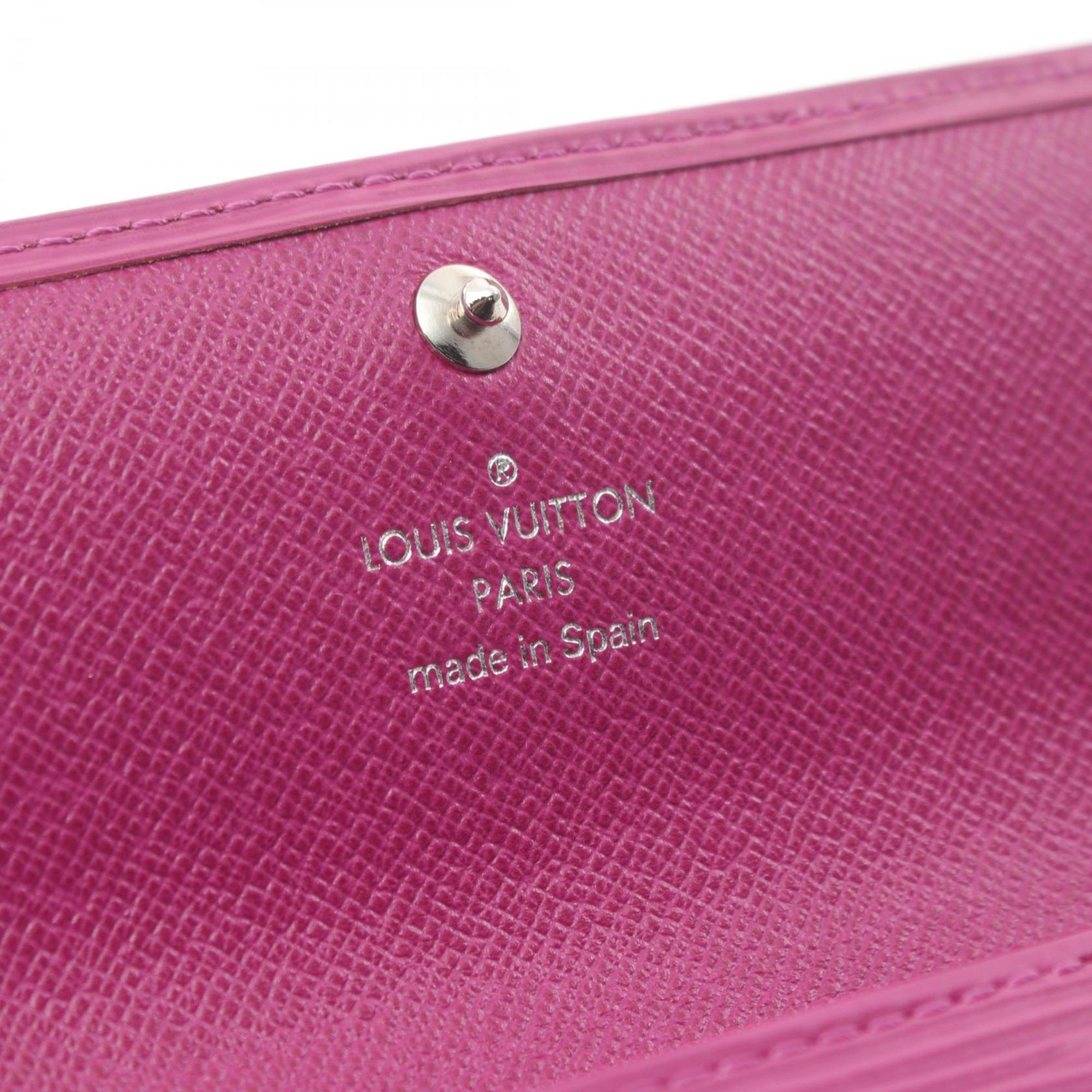 Louis Vuitton LOUIS VUITTON Portefeuille Sarah Epi Fuchsia Bi-fold Long Wallet Leather Women's Pink M60317