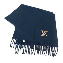 LOUIS VUITTON Louis Vuitton LV Scarf Cashmere Men's Women's Black