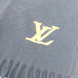 LOUIS VUITTON Louis Vuitton LV Scarf Cashmere Men's Women's Black