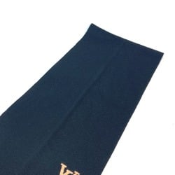 LOUIS VUITTON Louis Vuitton LV Scarf Cashmere Men's Women's Black