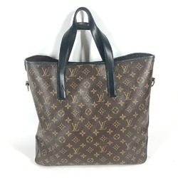 LOUIS VUITTON M56708 Monogram Macassar Divis Bag Shoulder Tote Canvas Men's Brown